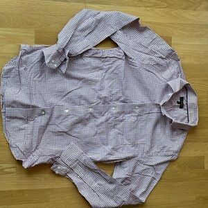 Banana republic Checkered Red Shirt